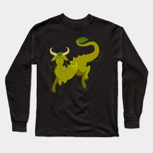 Taurus Dragon Long Sleeve T-Shirt